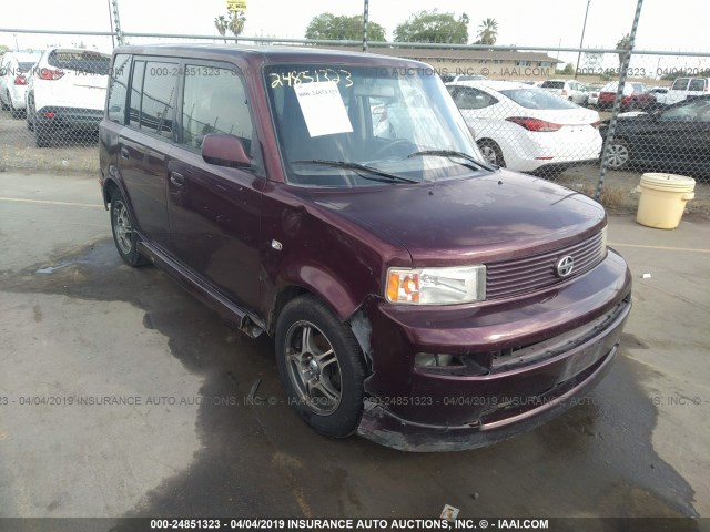 JTLKT324640157401 - 2004 TOYOTA SCION XB BURGUNDY photo 1