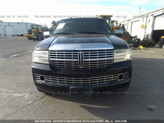 5LMJJ3H52AEJ01475 - 2010 LINCOLN NAVIGATOR L BLACK photo 6