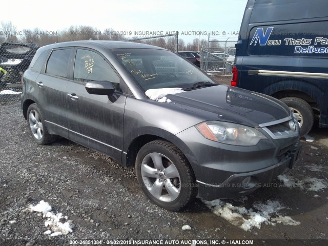 5J8TB18529A004220 - 2009 ACURA RDX TECHNOLOGY GRAY photo 1