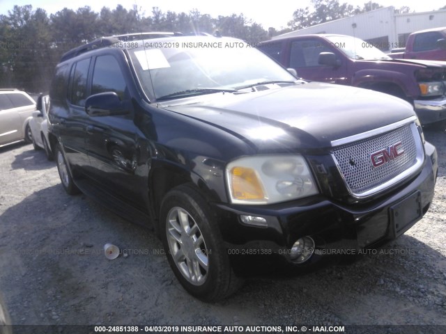 1GKET66M166159324 - 2006 GMC ENVOY DENALI XL BLACK photo 1