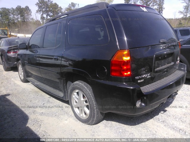 1GKET66M166159324 - 2006 GMC ENVOY DENALI XL BLACK photo 3