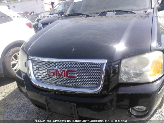 1GKET66M166159324 - 2006 GMC ENVOY DENALI XL BLACK photo 6