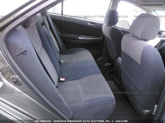 4T1BE32K63U784543 - 2003 TOYOTA CAMRY LE/XLE/SE GRAY photo 8