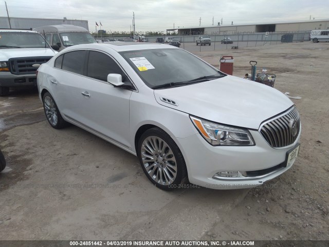 1G4GF5G36FF252864 - 2015 BUICK LACROSSE PREMIUM WHITE photo 1