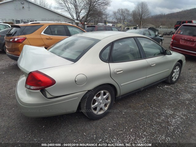 1FAFP56U15A295582 - 2005 FORD TAURUS SEL GREEN photo 4