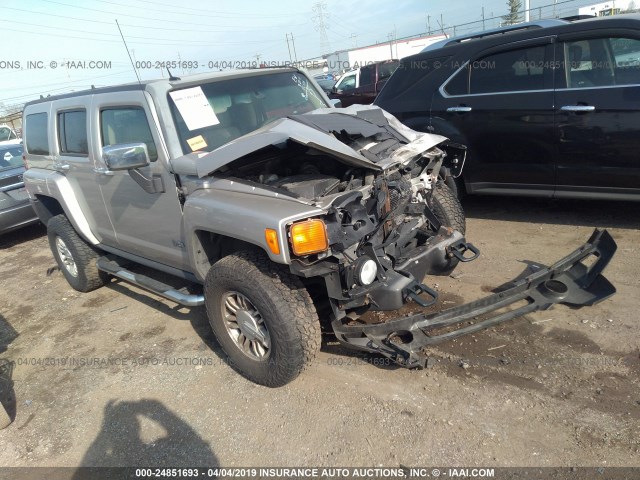 5GTDN136968214190 - 2006 HUMMER H3 TAN photo 1