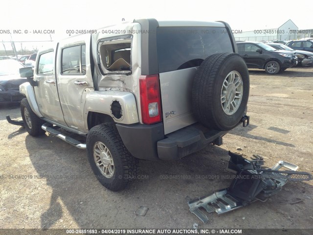 5GTDN136968214190 - 2006 HUMMER H3 TAN photo 3