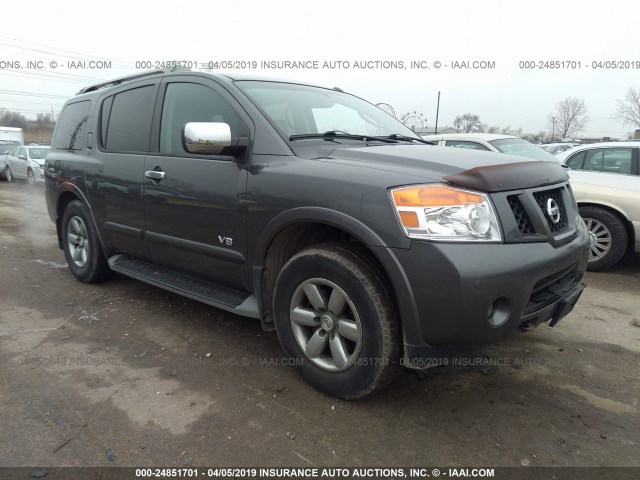 5N1BA08C98N614916 - 2008 NISSAN ARMADA SE/LE GRAY photo 1