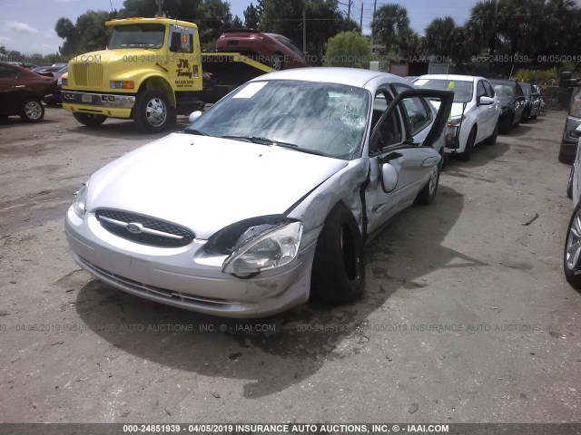 1FAFP55S63A144850 - 2003 FORD TAURUS SES SILVER photo 2