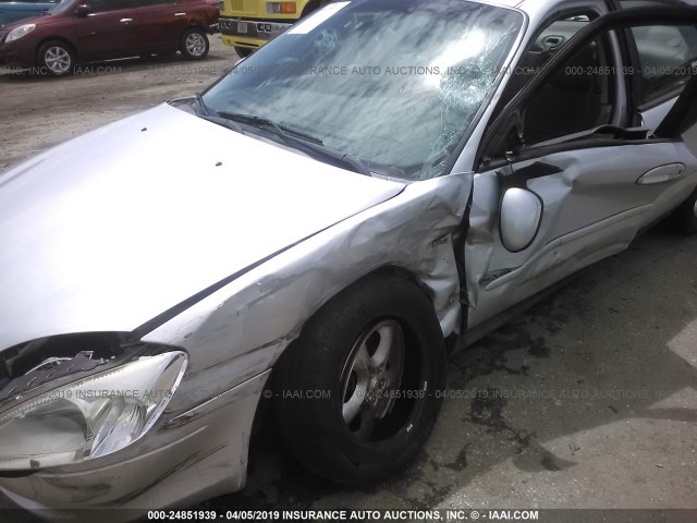 1FAFP55S63A144850 - 2003 FORD TAURUS SES SILVER photo 6