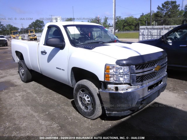 1GC0CVCG8DF212774 - 2013 CHEVROLET SILVERADO C2500 HEAVY DUTY WHITE photo 1