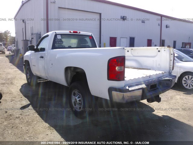 1GC0CVCG8DF212774 - 2013 CHEVROLET SILVERADO C2500 HEAVY DUTY WHITE photo 3