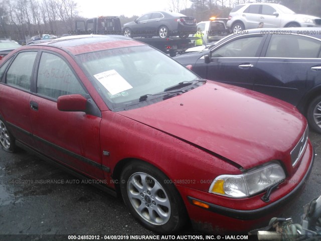 YV1VS2553YF574434 - 2000 VOLVO S40 RED photo 1