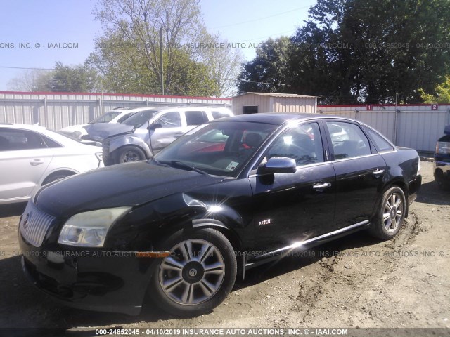 1MEHM42W58G623339 - 2008 MERCURY SABLE PREMIER BLACK photo 6