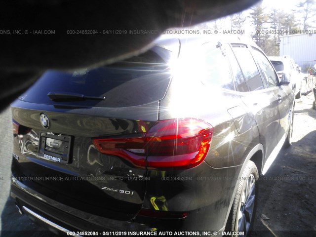 5UXTR9C57KLP88970 - 2019 BMW X3 XDRIVE30I BLACK photo 4