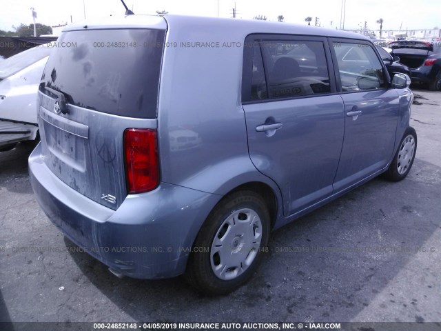 JTLKE50EX91068062 - 2009 TOYOTA SCION XB 蓝色 照片 4