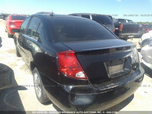 1G8AJ55F47Z133064 - 2007 SATURN ION LEVEL 2 黑色 照片 3