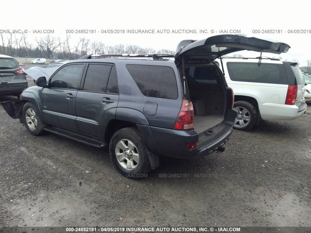 JTEZU14R950046293 - 2005 TOYOTA 4RUNNER SR5/SPORT GRAY photo 3