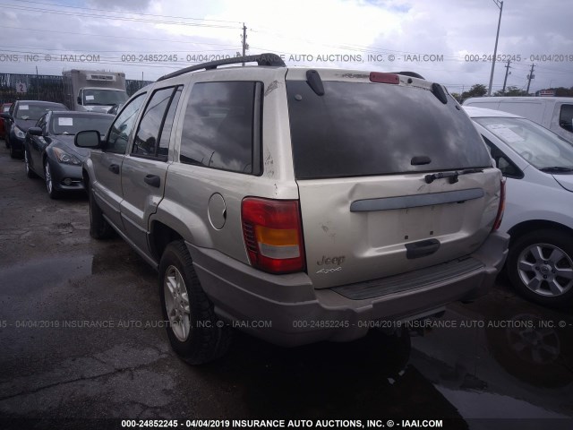 1J4GW48S54C256191 - 2004 JEEP GRAND CHEROKEE LAREDO/COLUMBIA/FREEDOM 香槟色 照片 3