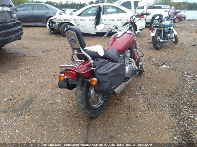 JKAENVC159A214346 - 2009 KAWASAKI EN500 C RED photo 4