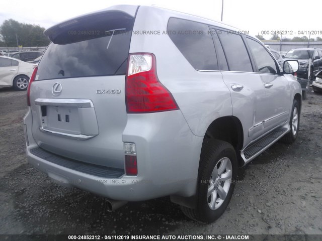 JTJBM7FXXC5042173 - 2012 LEXUS GX GRAY photo 4