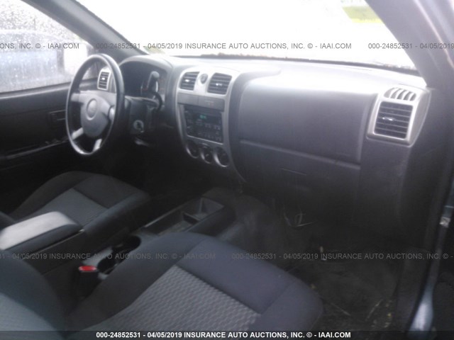 1GTCS13E178196613 - 2007 GMC CANYON GREEN photo 5