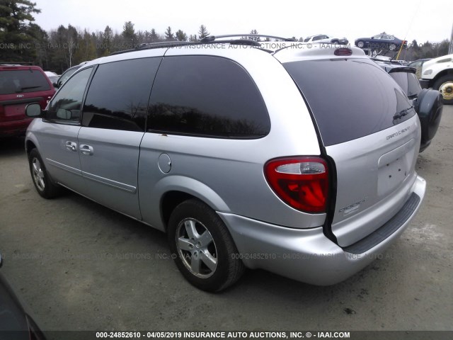 2D8GP44L06R833769 - 2006 DODGE GRAND CARAVAN SXT SILVER photo 3