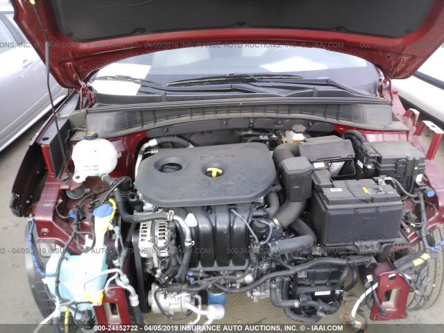 KM8J33A48HU461445 - 2017 HYUNDAI TUCSON LIMITED/SPORT AND ECO/SE MAROON photo 10