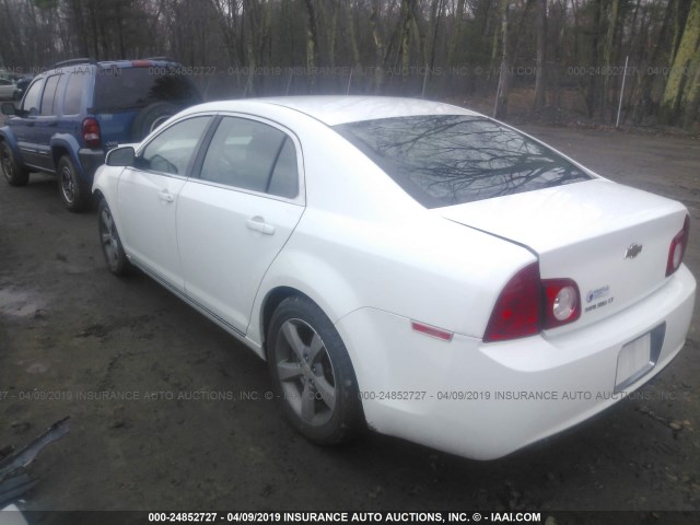 1G1ZC5E10BF357233 - 2011 CHEVROLET MALIBU 1LT 白色 照片 3