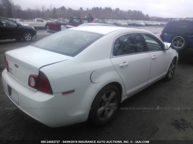 1G1ZC5E10BF357233 - 2011 CHEVROLET MALIBU 1LT 白色 照片 4