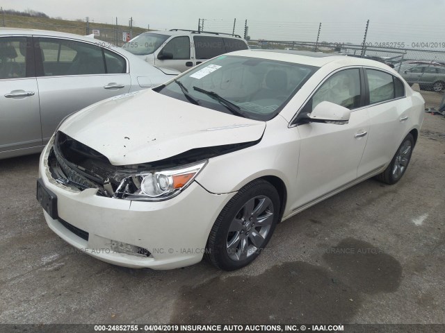 1G4GD5E33CF320963 - 2012 BUICK LACROSSE PREMIUM WHITE photo 2