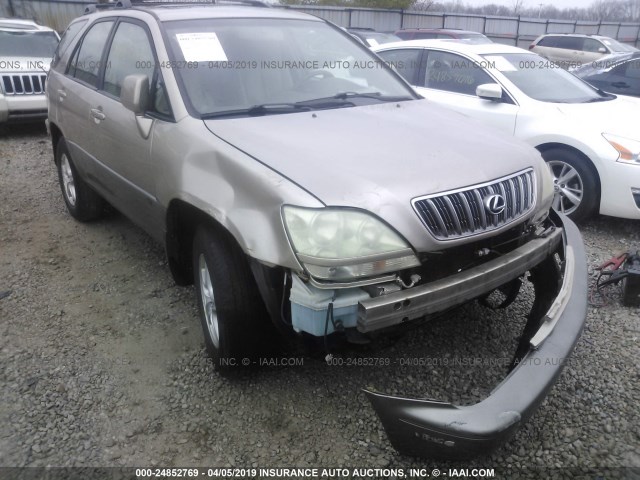 JTJHF10U430302242 - 2003 LEXUS RX 300 GOLD photo 6