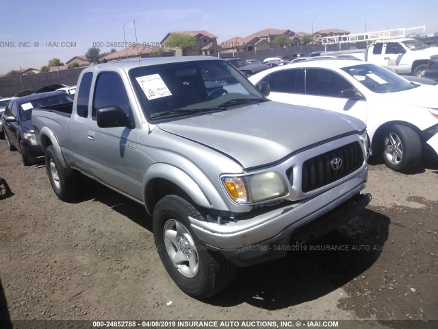 5TESN92N31Z731854 - 2001 TOYOTA TACOMA XTRACAB PRERUNNER SILVER photo 1