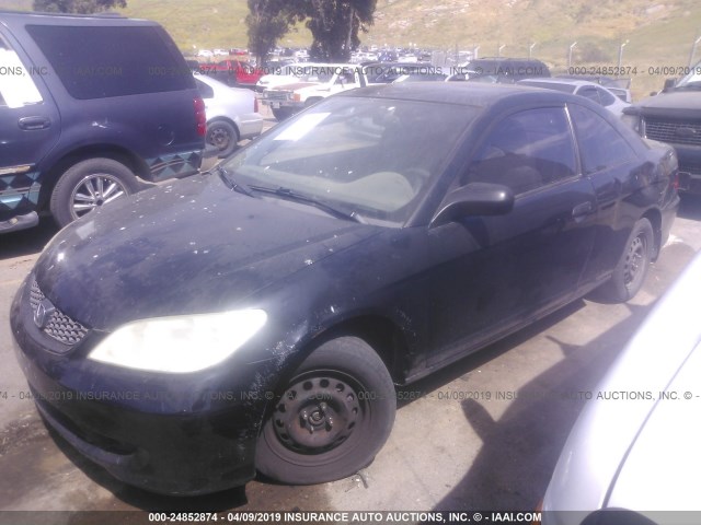 1HGEM21195L040579 - 2005 HONDA CIVIC DX VP Qara foto 2