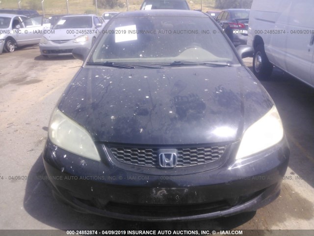 1HGEM21195L040579 - 2005 HONDA CIVIC DX VP Qara foto 6