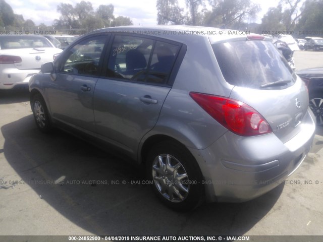 3N1BC1CP8BL440507 - 2011 NISSAN VERSA S/SL GRAY photo 3