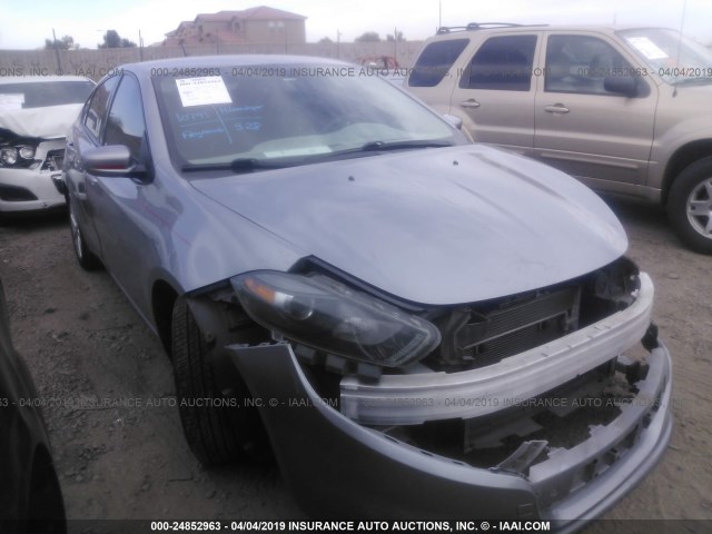 1C3CDFBB2ED798833 - 2014 DODGE DART SXT GRAY photo 1