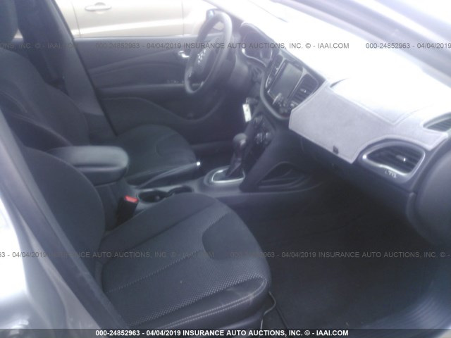 1C3CDFBB2ED798833 - 2014 DODGE DART SXT GRAY photo 5