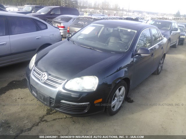 3VWRZ71K89M054501 - 2009 VOLKSWAGEN JETTA SE/SEL BLACK photo 2