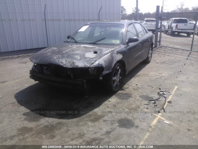 2G4WB52K721152165 - 2002 BUICK REGAL LS BLACK photo 2