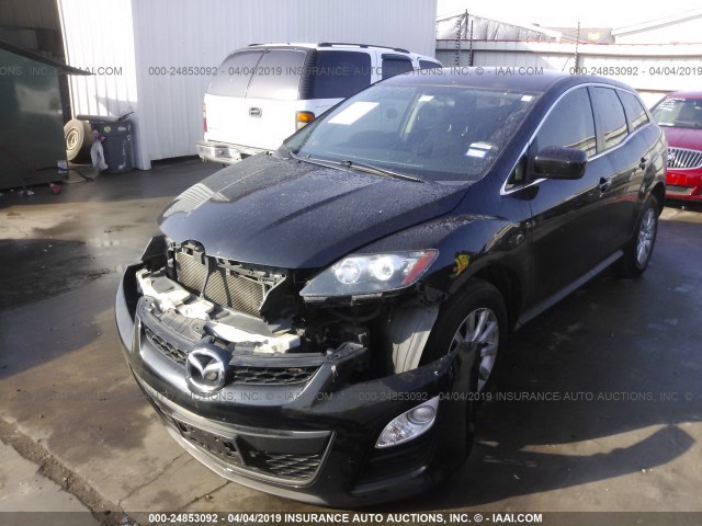 JM3ER2A51C0414210 - 2012 MAZDA CX-7 BLACK photo 2