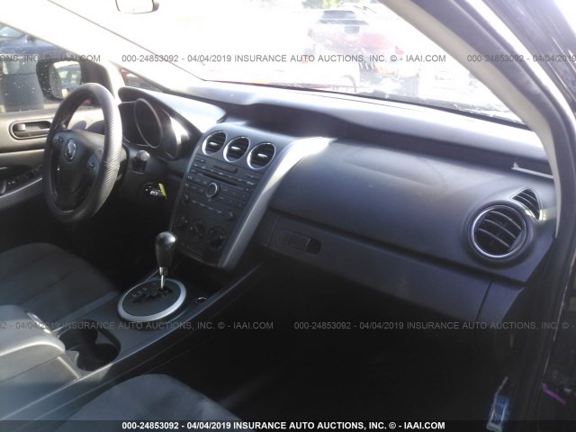 JM3ER2A51C0414210 - 2012 MAZDA CX-7 BLACK photo 5