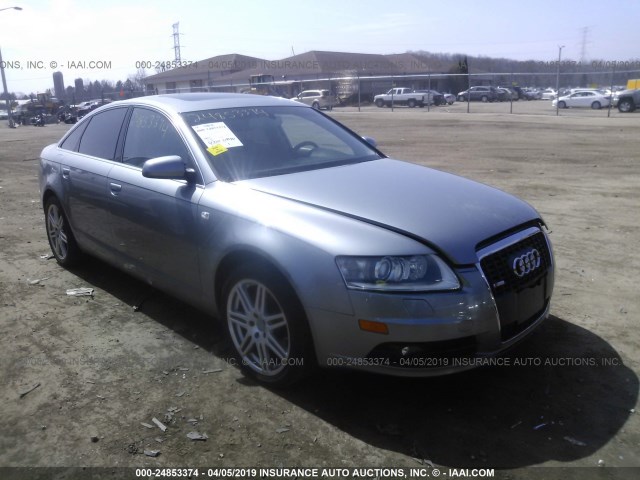 WAUDH74F68N179240 - 2008 AUDI A6 3.2 QUATTRO SILVER photo 1