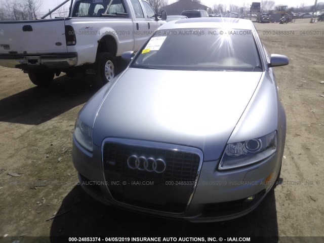 WAUDH74F68N179240 - 2008 AUDI A6 3.2 QUATTRO SILVER photo 6