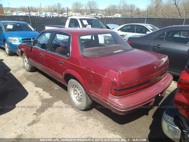 1G4AG55M4R6406684 - 1994 BUICK CENTURY SPECIAL BURGUNDY photo 3