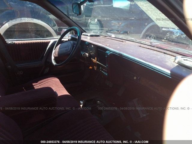 1G4AG55M4R6406684 - 1994 BUICK CENTURY SPECIAL BURGUNDY photo 5