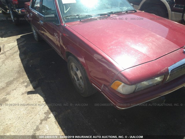 1G4AG55M4R6406684 - 1994 BUICK CENTURY SPECIAL BURGUNDY photo 6