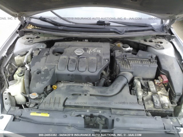 1N4AL21E68N459751 - 2008 NISSAN ALTIMA 2.5/2.5S SILVER photo 10