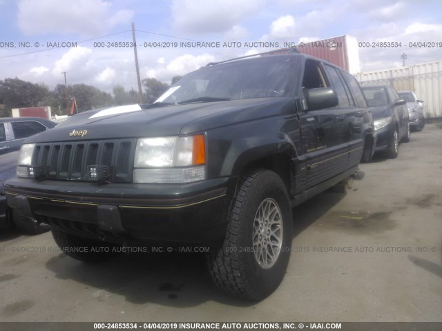 1J4GZ78Y9SC700313 - 1995 JEEP GRAND CHEROKEE LIMITED/ORVIS GREEN photo 2