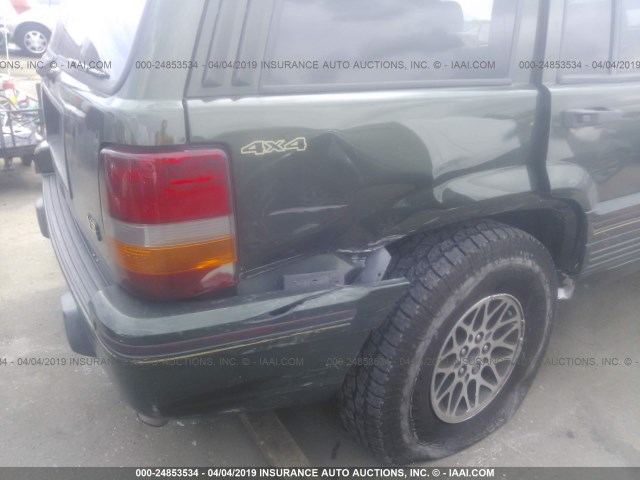 1J4GZ78Y9SC700313 - 1995 JEEP GRAND CHEROKEE LIMITED/ORVIS GREEN photo 6